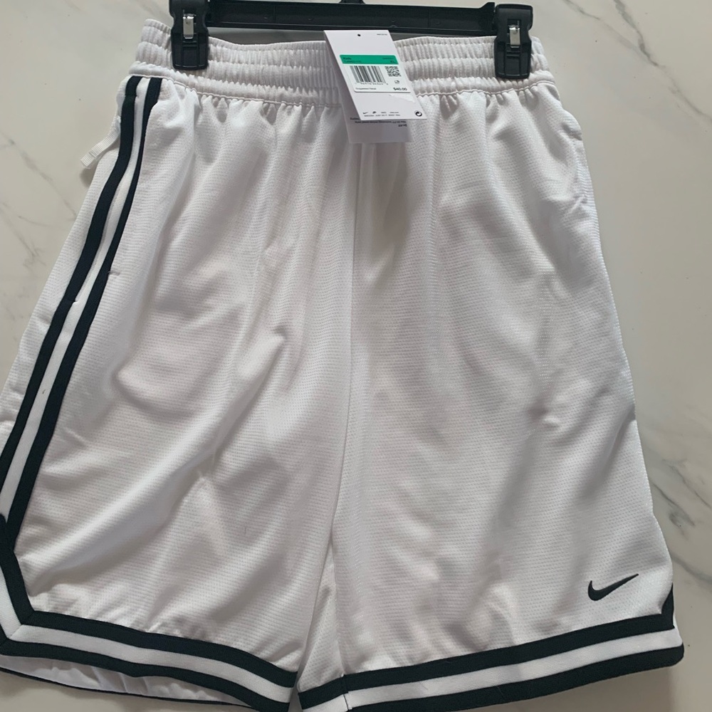 Nike Kids White Basketball Shorts
